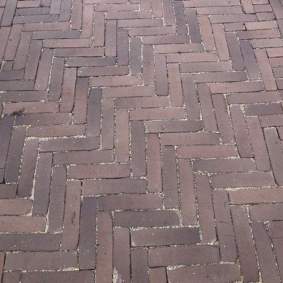 Gebakken bestrating ongetrommeld 21,5x5,2x7cm Maastricht