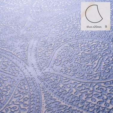 Staptegel keramiek Doily Blu Notte 61x2cm model b rond