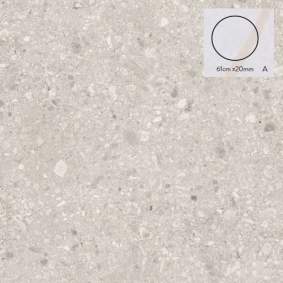 Staptegel keramiek Stone C 61x2cm model a rond