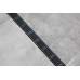 Aquadrain 100x10x6,5cm black grating