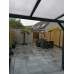 Patio Reliëf Square 60x60x5cm Nero Grey
