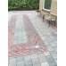 Terrastegels waalformaat 20x5x6cm rood zwart