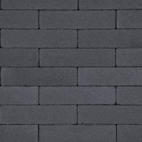 Patio dikformaat XL 28x7x8 cm black