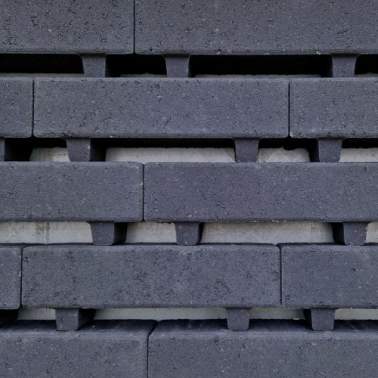 Waterpasserende longstone waterwijs 31,5x10,5x7cm antraciet