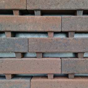 Waterpasserende longstone waterwijs 31,5x10,5x7cm oud emmen