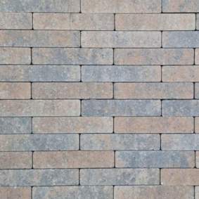 Strak waalformaat XL 25x5x7 cm tricolore