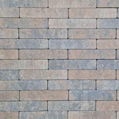 Strak waalformaat XL 25x5x7 cm tricolore