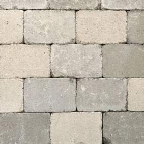 Stonique trommelsteen 21x14x7cm oud heeg