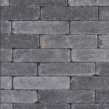 Stonique trommel dikformaat XL 28x7x8cm antraciet