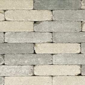 Stonique trommel dikformaat XL 28x7x8cm oud heeg