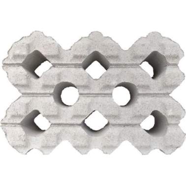 Grastegel Waterwijs 40x60x12cm reflex white