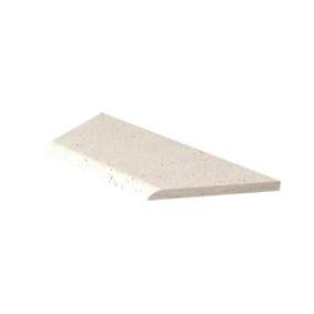 Schellevis Oudhollands Zwembandrand Hoek Links 100/60x40x5cm Creme