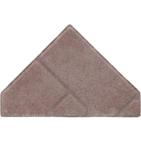 Ecotop Premium Bisschopsmuts 29,5x5x19,5x8 cm normaal facet heidekleur met schijnvoeg bss KOMO PL2