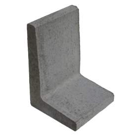 L-element grijs 60x40x40cm