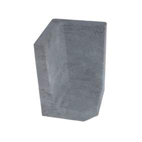 L-element hoek antraciet 60x40x40cm