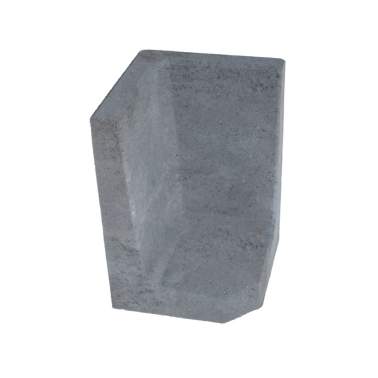 L-element hoek antraciet 60x40x40cm