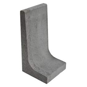 L-element grijs 80x40x40cm