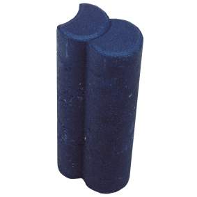 Duo Palissade Tuinvisie Ø6x25cm antraciet