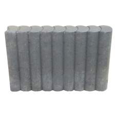 Rondoband Tuinvisie Ø8x50x50cm grijs