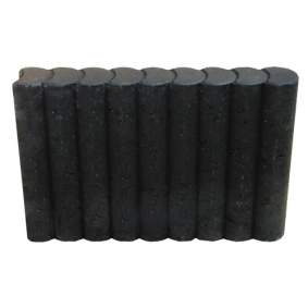 Rondoband Tuinvisie Ø8x50x50cm antraciet