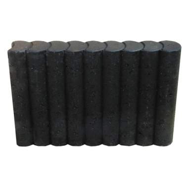 Rondoband Tuinvisie Ø8x50x50cm antraciet