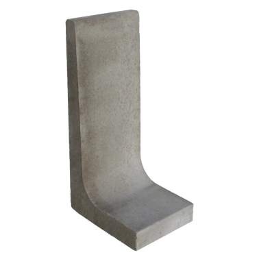 L-element grijs 100x40x40cm