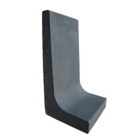 L-element antraciet 80x40x40cm