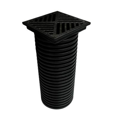 ACO infiltratieput met gietijzeren rooster