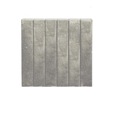 Rectoband Tuinvisie 8x50x50cm grijs