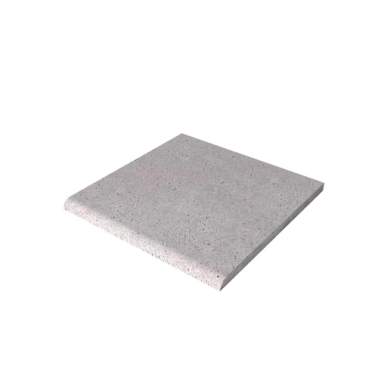 Schellevis Oudhollands Zwembandrand Hoekstuk 100x100x5cm Grijs