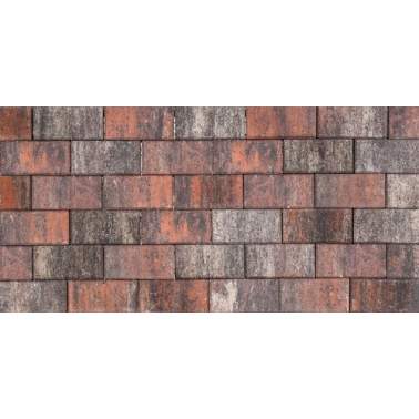 Tambour 20x5x7 cm Rood/Zwart