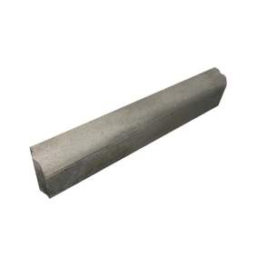 Gazonopsluitband 10x20x100 cm grijs KOMO