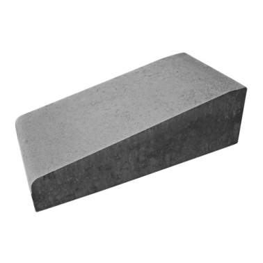 Inritband 30x60x12/20 tussenstuk grijs