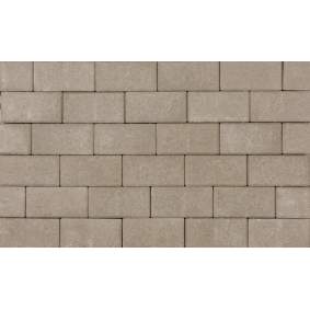 Basicstone BSS 21x10,5x8 cm normaal facet grijs KOMO
