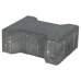 Ecotop Base H-verbandsteen 20x16,4/11,7x8 cm normaal facet antraciet KOMO PL2
