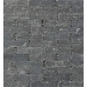 Metro trommelsteen 20x5x7 cm Antraciet