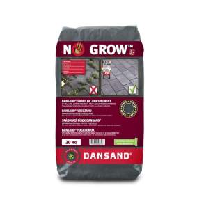 Zak dansand no grow onkruidwerend voegzand dark 20 kg