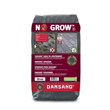 Zak dansand no grow onkruidwerend voegzand dark 20 kg