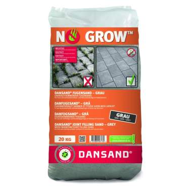 Zak dansand no grow onkruidwerend voegzand grey 20 kg