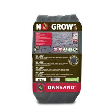 Zak dansand no grow Top Lock onkruidwerend voegzand dark 20 kg