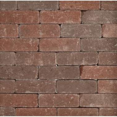 Tambour 21x7x7 cm Rood/Zwart