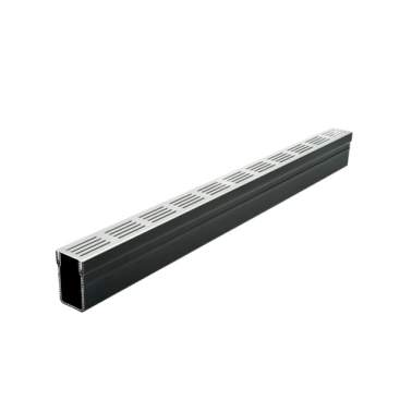 Star Drain lijngoot grijs 6,5x10x100cm