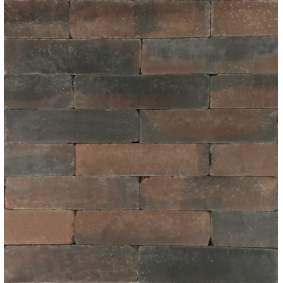 Wallblock Old 15x15x60cm Brons