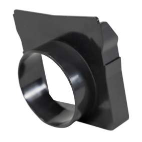 Top Stone gooteindstuk 75mm zij-uitloop 10x10cm