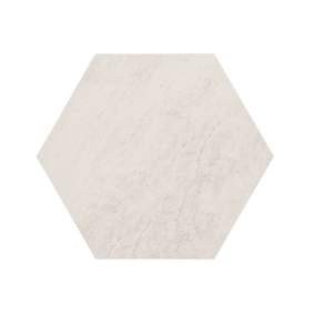 Staptegel Hexagons Ø60x52x2cm Quarzite Bianca