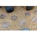 Staptegel Flex Stones Ø42x36x2cm Holz Marrone