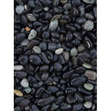 Bigbag beach pebbles antraciet 5-8mm 1m3
