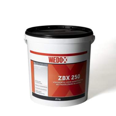 Voegmortel Wedox ZBX 250 PU basalt 25 kg