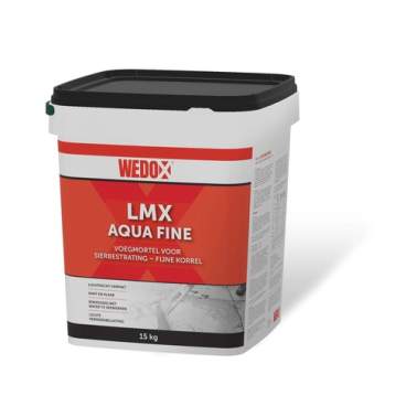 Voegmortel Wedox LMX Aqua Fine naturel 15 kg