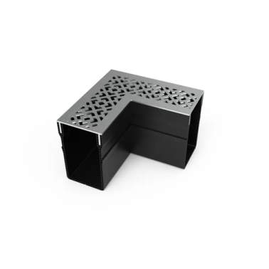 Star Drain lijngoot diamond-line hoekstuk 6,5x10cm